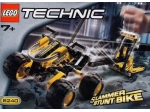 LEGO® Technic Slammer Stunt Bike 8240 released in 2001 - Image: 1
