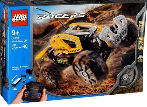LEGO® Racers Dirt Crusher RC (Blue) 8369 released in 2005 - Image: 1