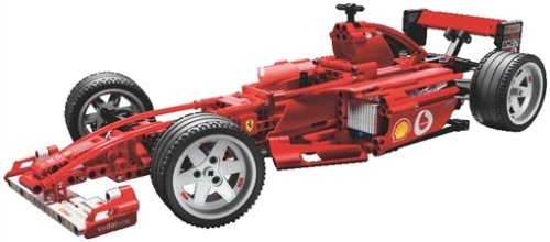LEGO® Racers Ferrari F1 Racer 1:10 Scale 8386 released in 2004 - Image: 1