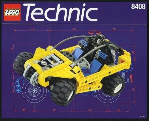 LEGO® Technic Desert Ranger 8408 released in 1996 - Image: 1