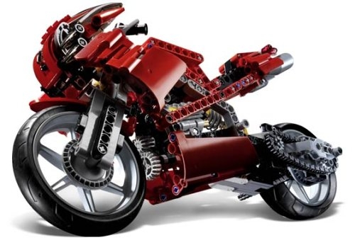 LEGO® Technic Street Bike 8420 released in 2005 - Image: 1