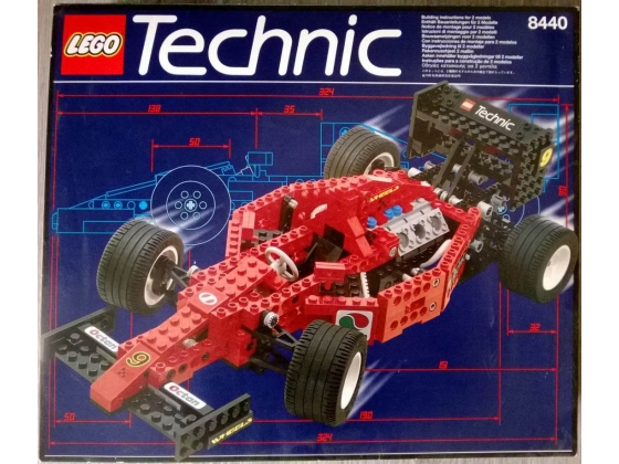 LEGO® Technic Formula Flash / Formula Indy Racer 8440 released in 1995 - Image: 1