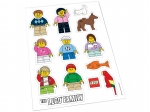 LEGO® Gear Family Window Decals 850794 erschienen in 2013 - Bild: 1