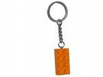 LEGO® Gear Orange Brick Key Chain 852097 released in 2007 - Image: 1