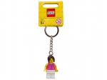 LEGO® Gear Minifigure Girl Key Chain  852704 released in 2009 - Image: 2
