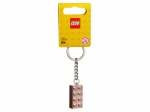 LEGO® Gear 2x4 Rose Gold Key Chain 853793 released in 2018 - Image: 2