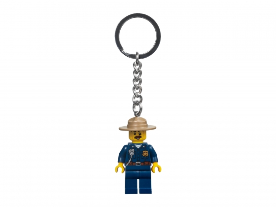 LEGO® Gear Mountain Police Key Chain 853816 released in 2018 - Image: 1