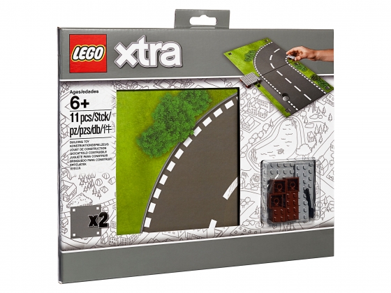 LEGO® xtra Straßen-Spielmatte 853840 erschienen in 2018 - Bild: 1