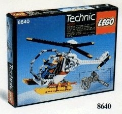 LEGO® Technic Polar Copter 8640 erschienen in 1986 - Bild: 1