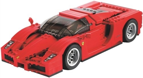LEGO® Racers Enzo Ferrari 1:17 8652 released in 2005 - Image: 1