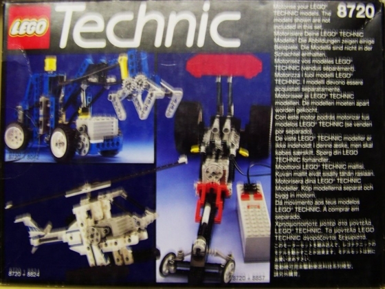 LEGO® Technic 9V-Motor Set 8720 erschienen in 1991 - Bild: 1