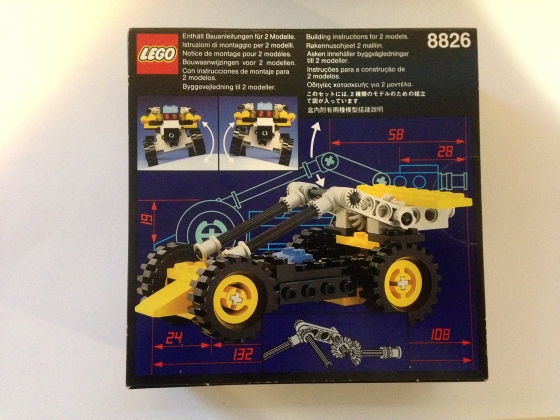 LEGO® Technic Quad 8826 erschienen in 1993 - Bild: 1