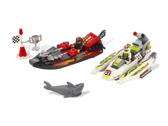 LEGO® Racers Jagged Jaws Reef 8897 released in 2010 - Image: 1