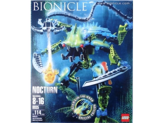 LEGO® Bionicle Nocturn 8935 released in 2007 - Image: 1