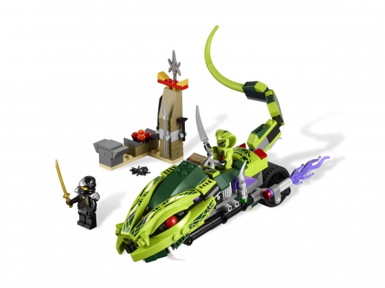 LEGO® Ninjago Lasha's Bite Cycle 9447 released in 2012 - Image: 1