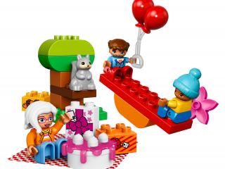 LEGO® Duplo Geburtstagspicknick mit Torte und Wippe