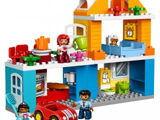 LEGO® Duplo Famlienhaus mit Figuren und Auto