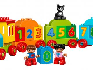 LEGO® Duplo Zahlenzug mit Figuren und Katze